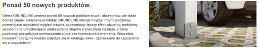 PRZYKRĘCANA PODSTAWA SŁUPA PSOL 91x71mm ŁĄCZENIE