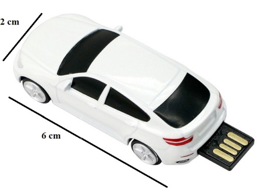 USB-НАКОПИТЕЛЬ 32 ГБ BMW CAR WHITE AUTO CAR 24H