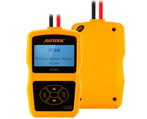 ТЕСТЕР АККУМУЛЯТОРА 12 В AUTOOL BT360 PL