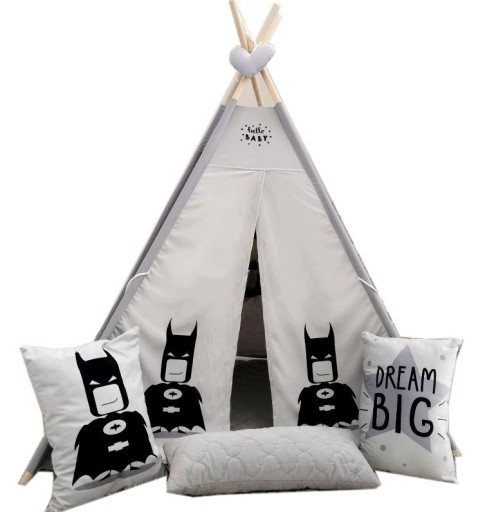Детская палатка TIPI WIGWAM HOMEK с бархатным ковриком xxl
