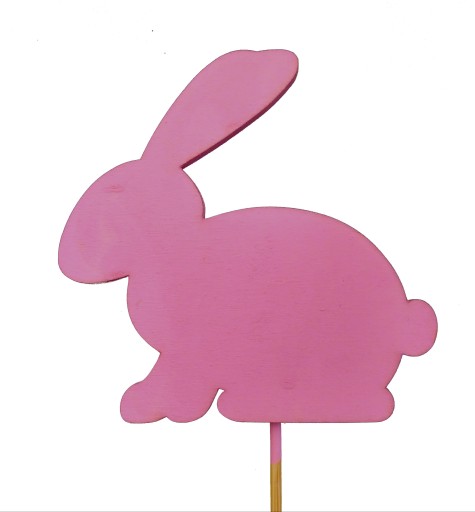 Topper Pik Zając1 7cm Wielkanoc Święta Dekoracje