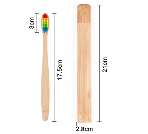 CASE TUBE BRUSH 1X TUBE ECO ZERO WASTE @@@