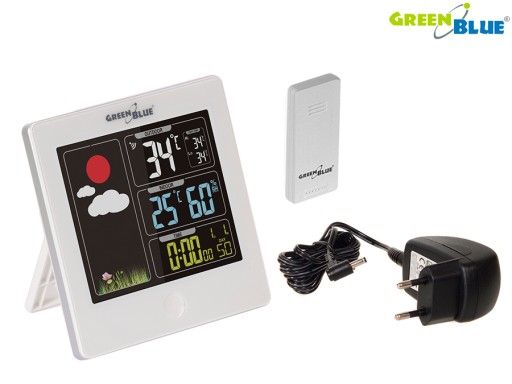 GreenBlue GB521W БЕСПРОВОДНАЯ ПОГОДНАЯ СТАНЦИЯ БЕЛАЯ