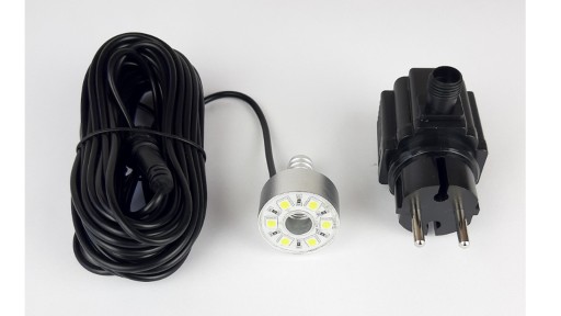 КОЛЬЦЕВОЙ ФОНТАННЫЙ СВЕТИЛЬНИК 6 LED SMD БЕЛЫЙ 1,8Вт