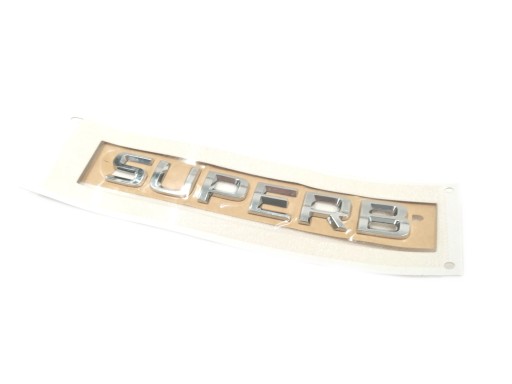 ОРИГИНАЛЬНЫЙ ЗНАК ЭМБЛЕМА ИНСТРУКЦИЯ SKODA SUPERB 3
