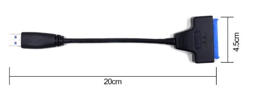 Адаптер адаптера USB 3.0 для жесткого диска Sata SSD