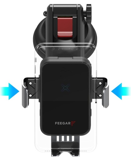 Автомобильный держатель Feegar для телефона + BT-гарнитура