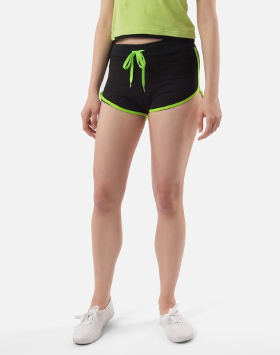 Cienkie Krótkie Spodnie Spodenki Szorty Damskie Bawełniane Sport 8003-8 XL