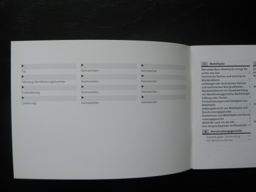 Сервисная книжка Мерседес Спринтер Vito DE 2007г.