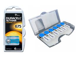 60 батареек DURACELL ДЛЯ СЛУХОВЫХ АППАРАТОВ 675 PR