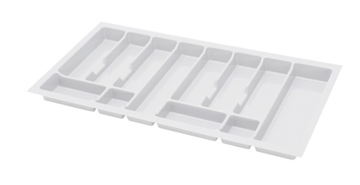 REJS Wkład organizer na sztućce biały do szuflady 90cm