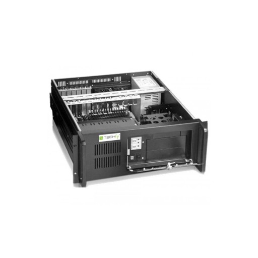 Корпус для стоечного ПК TECHLY ATX 19 дюймов, 4U, черный