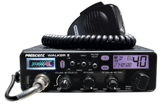 PRESIDENT WALKER II ASC CB RADIO Z WYŻSZEJ PÓŁKI