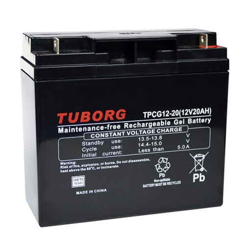 Аккумулятор для электровелосипеда Tuborg Gel TPCG12-20