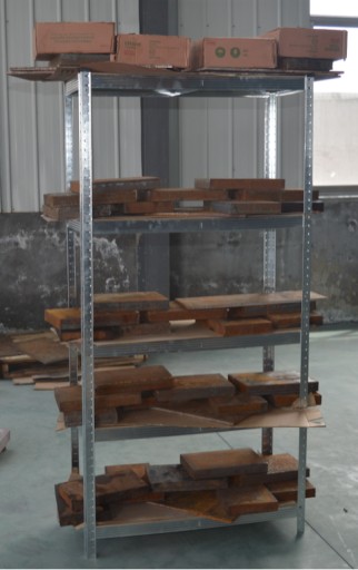 2X ГАРАЖНАЯ СТЕЛЛАЖНАЯ НАДВИЖНАЯ 5 ПОЛОК 875 кг 180x90x30 см