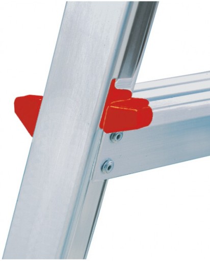 Krause Dopplo 2x4 двухсторонняя алюминиевая лестница