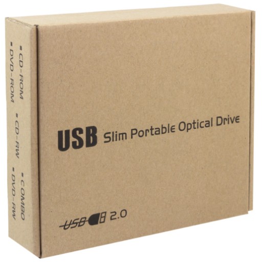 Внешний портативный USB-накопитель CD DVD ROM SLIM