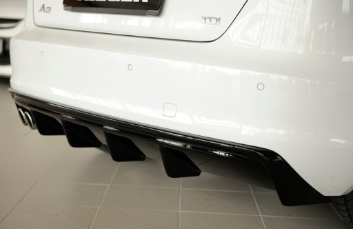 Губка заднего бампера, диффузор, AUDI A3 8V 12-16