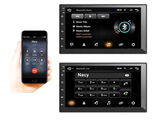 АВТОМОБИЛЬНОЕ РАДИО 2DIN GPS BT USB ANDROID WiFi FV