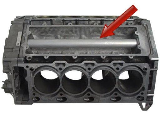 ТРУБА ВОДНОГО БИЗНЕСА ДЛЯ BMW E60 E61 E63 E64 E65