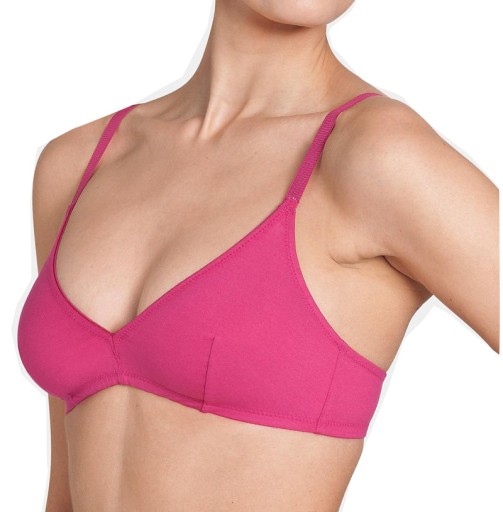 SLOGGI EVERNEW N мягкий бюстгальтер COTTON PINK 70B