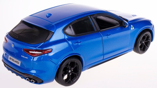 МОДЕЛЬ ALFA ROMEO STELVIO МЕТАЛЛ BBURAGO 1:24 НЕБО