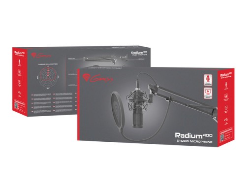 GENESIS RADIUM 400 STREAM STUDIO СТУДИЙНЫЙ МИКРОФОН