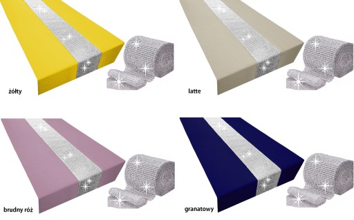 Скатерть ZIRCONIA TREAD 40x200 ПРЕМИУМ