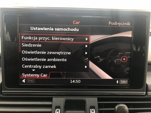 Преобразование США ЕВРОПА AUDI A6 A4 A5 Q5 Q7 MHI2 карта