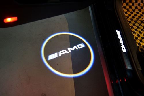 Комплект 2x PROJECTOR LED LOGO AMG LAMP MERCEDES BENZ KLASA S W222 S65 S63