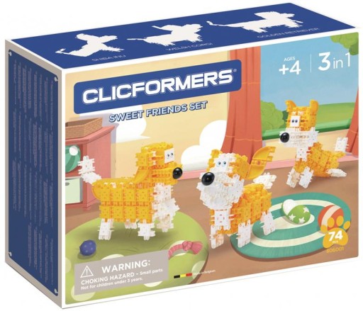 Блоки CLICS PL CLICFORMERS 806001 Sweet Friends