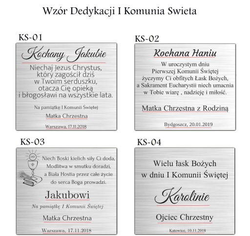 PAMIĄTKA KOMUNIA ŚWIĘTA OBRAZEK SREBRNY + GRAWER