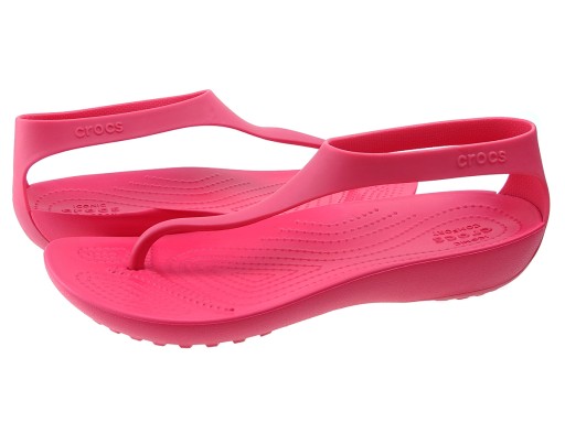 Шлепанцы Crocs Serena Flip 205468 розовый мак 37/38