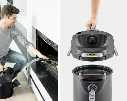 KARCHER AD 2 КАМИН ПЫЛЕСОС ДЛЯ ЗОЯ ПЛИТЫ-ГРИЛЬ GIANT TANK 14L
