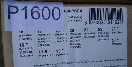 Цепи Polaire Steel Grip 17 MERC GLE 275/45R21 285/45R21 315/40R21