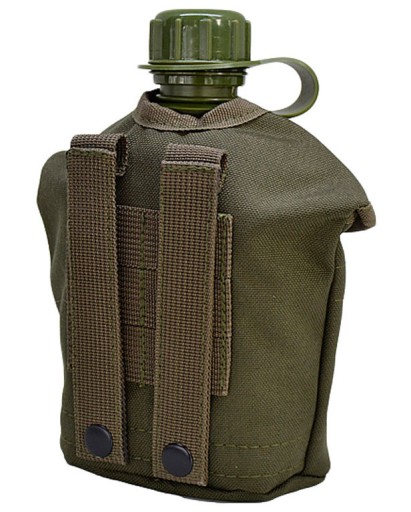 Фляга 1 литр с крышкой Olive Texar