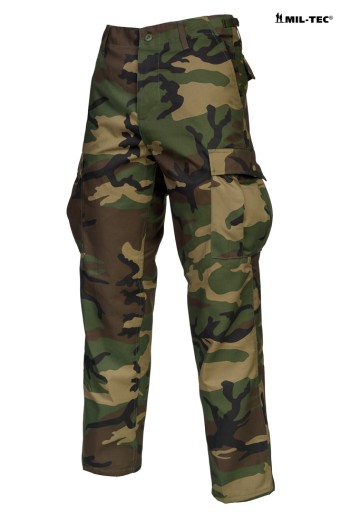 Камуфляжные брюки BDU RANGER США WOODLAND — XXL в стиле милитари