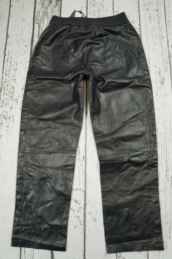 КОЖАНЫЕ БРЮКИ ALEXANDER WANG H&M XS 4