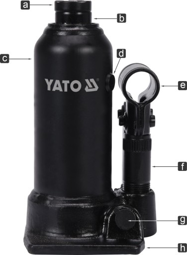 ГИДРАВЛИЧЕСКИЙ ПОДЪЕМНИК YATO 2T 172-372 мм