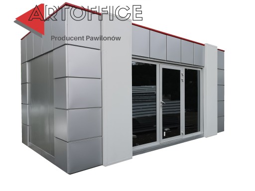 Pawilon Handlowy Kwiaciarnia Biuro Komis Kiosk 6x4