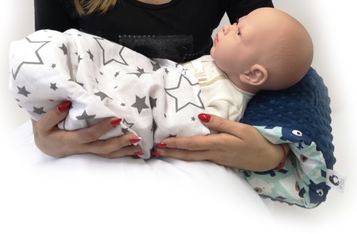 LiLo ПОДУШКА, рукав минки, ДЛЯ КОРМЛЕНИЯ, СНА, ОБНИМАНИЙ, двусторонняя УЗОРЫ