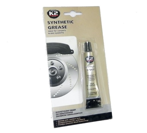 K2 SYNTETYCZNY SMAR DO ZACISKÓW HAMULCOWYCH 18ml