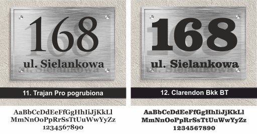 Алюминиевая табличка с адресом дома ЦВЕТА