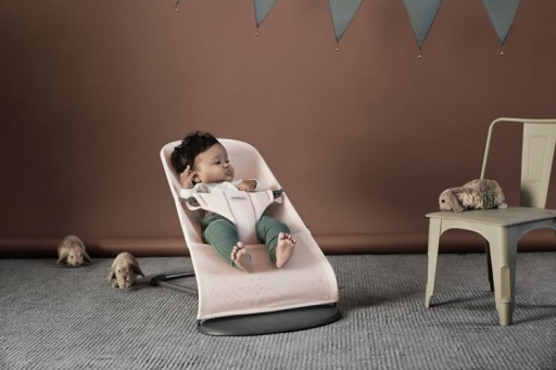 BABYBJORN - Шезлонг BLISS MESH, жемчужно-розовый