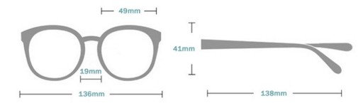 OKULARY KWIATY KOREKCYJNE MINUSY 0 DO -6 co 0.5