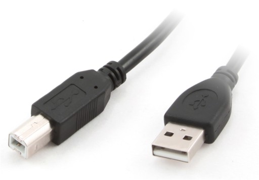 Kabel USB 2.0 Gembird AM-BM, czarny (1,8 m)