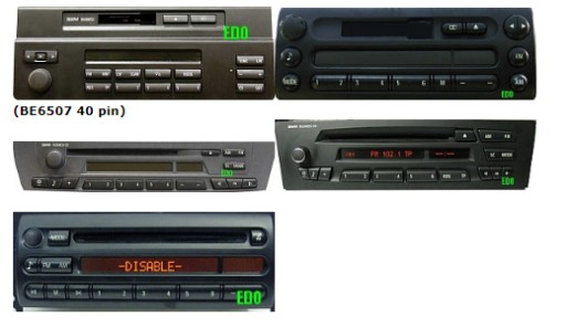 КОМПЛЕКТ BLUETOOTH-ЧЕЙНДЖЕРА MP3 BMW E38/E39/E46