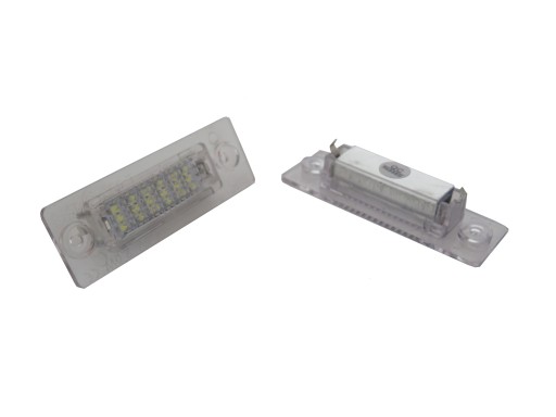 LAMPKI TABLICY REJESTRACYJNEJ LED VW CADDY TOURAN