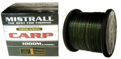 Леска MISTRALL ADMUNSON CARP CAMOU 0,40 мм / 1000 м