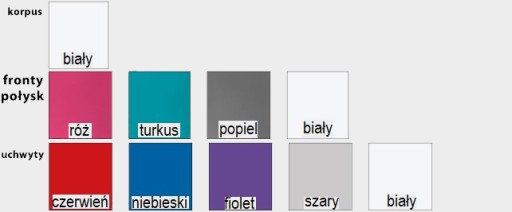 meble szafa narożna biurko komoda zestaw Guliver 6